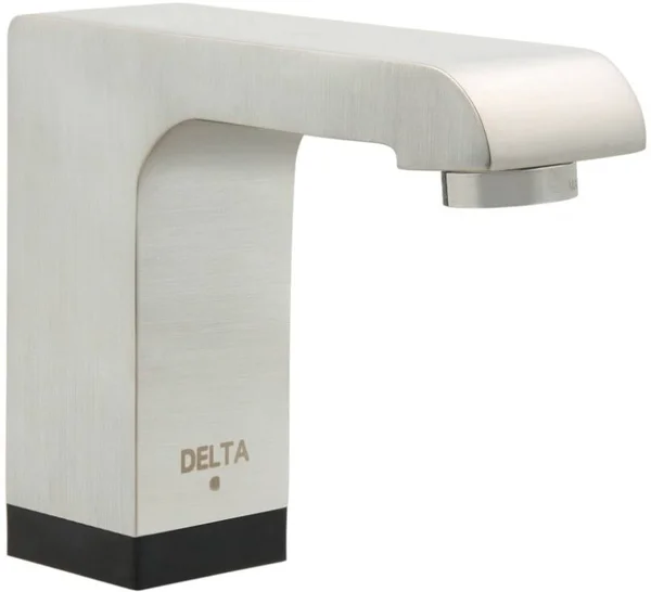 Delta 600T050-SS Electronics Handsfree SS Lavatory Hardwire - 0.5 GPM