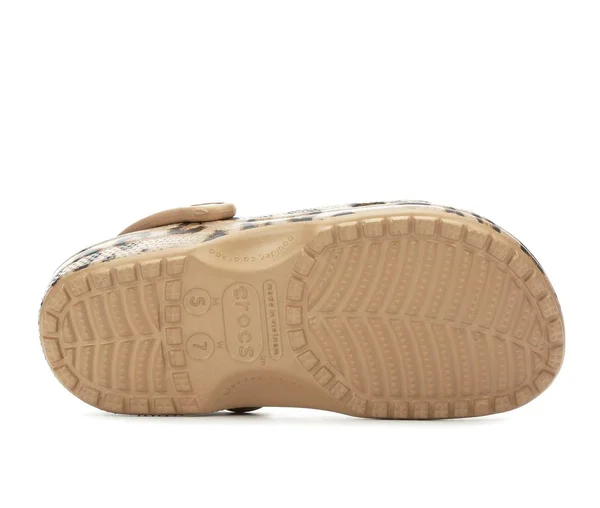Crocs Women's Leopard Classic Clogs - 7M