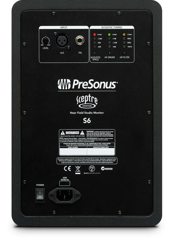 PreSonus Sceptre S6 Studio Monitor