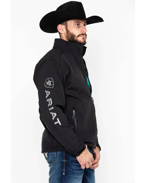 Ariat Men's Black Logo 2.0 Softshell Jacket