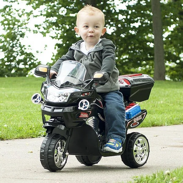 Lil& Rider 3 Wheel Battery Powered FX Sport Bike - Orange