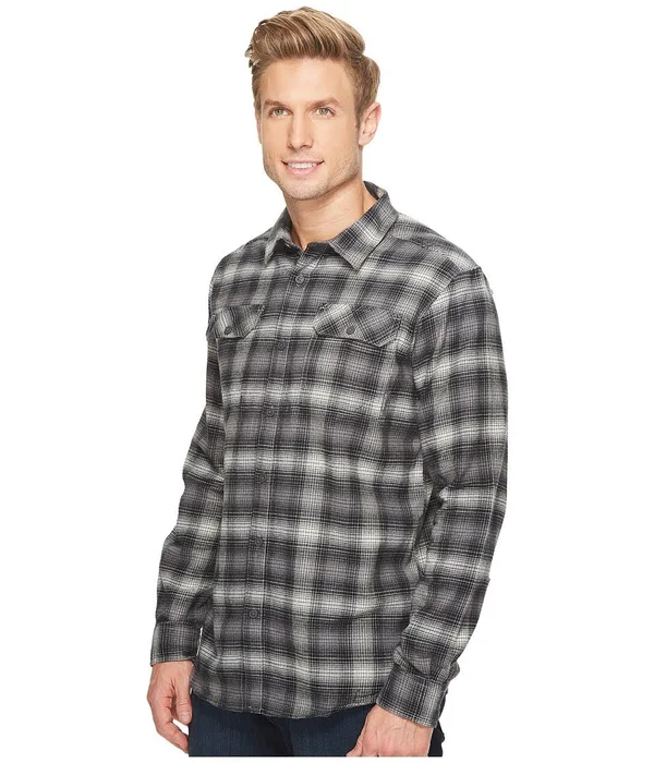 Columbia Men & S Flare Gun Flannel III Long Sleeve Shirt - Flint Grey