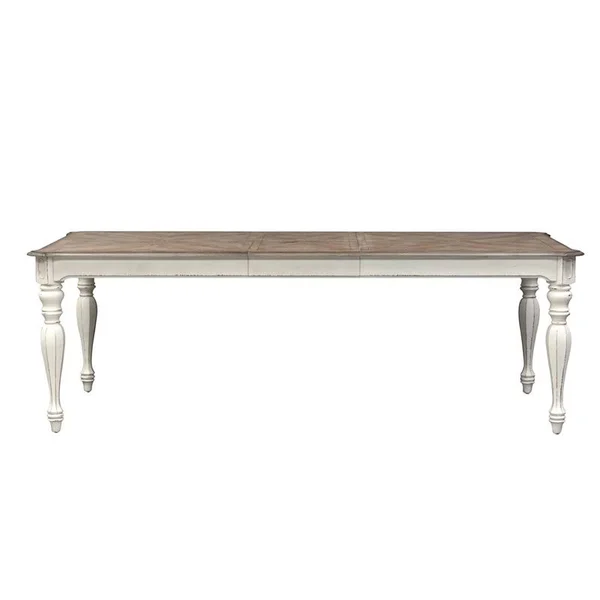 Bowery Hill Long Rectangular Leg Table in White - BH-4752-2003685