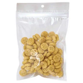 Sealer Sales Tamper Evident Slider Zip Bags w/ Hang Hole - 6x22W x 9x22L, 2.6 mil, Clear, 1000/Pack
