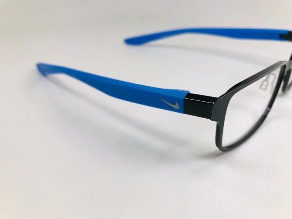 Nike 5576 Eyeglasses - 002 Matte Black/Matte Racer Blue