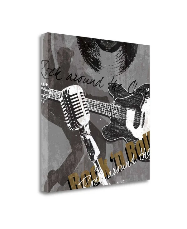 22x22 x 22x22 Rock N Roll by Tandi Venter Fine Art Giclee Print
