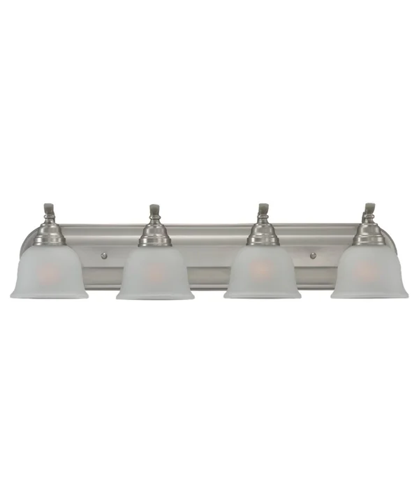 Sea Gull Lighting Wheaton Four Light Bath Fixture Brushed Nickel