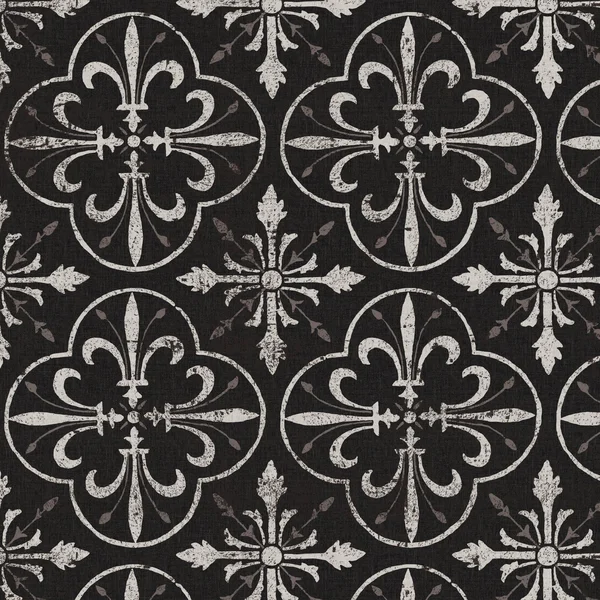 Skyline Furniture Custom Ottoman in Prints Black