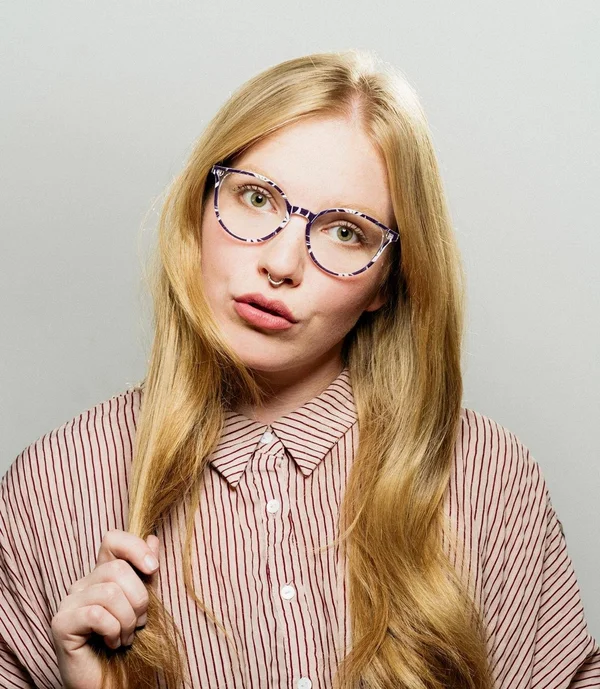 Vogue VO5254 Eyeglasses - Top Black/Text White Transp (2698)