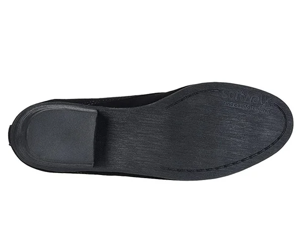 SoftWalk Women's Ramsey Suede Chukka Boots - Black - Size 6