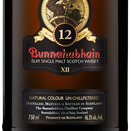 Bunnahabhain 12 Year Single Malt 750ml