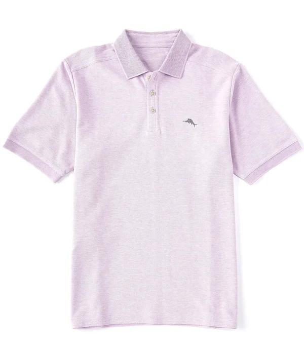 Tommy Bahama Emfielder 2.0 Polo Men's Clothing Lavendula Heather : SM