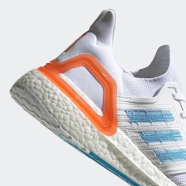 Adidas Men's Ultraboost 20 Running Shoes EG0768 - 11.5, White