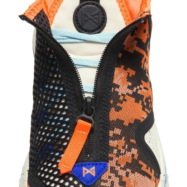 Nike PG 4 Basketball Shoes in Orange/Light Cream Size 13.0