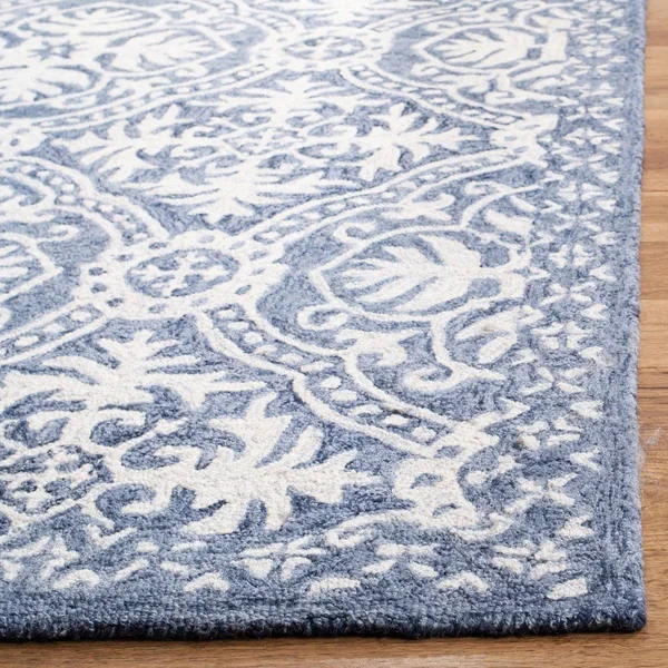 Safavieh Clearance Micro-Loop Mlp606M Blue Rug