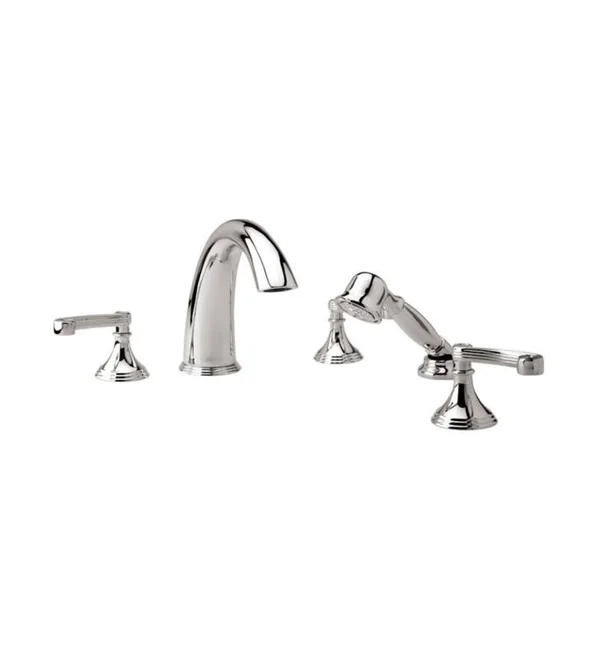 Phylrich D2206E1003 Lifetime Polished Brass Tub Faucet w/Hand Shower