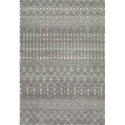 Clair Dark Gray Area Rug Mistana Rug Size: Rectangle 8& x 10&