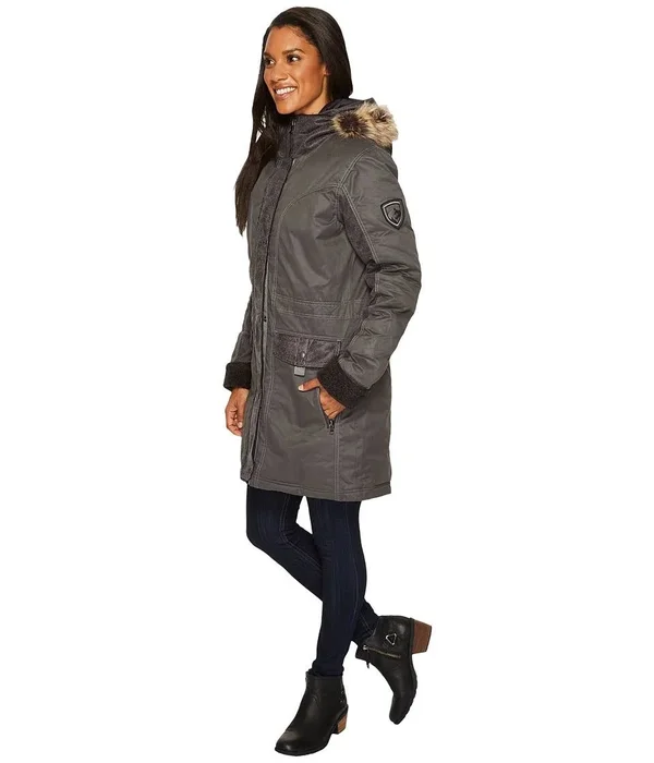 Kuhl Arktik Down Parka - Women's Carbon, S