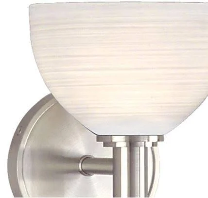 Hudson Valley 1401-SN - Mercury 1 Light Bath Bracket, Satin Nickel