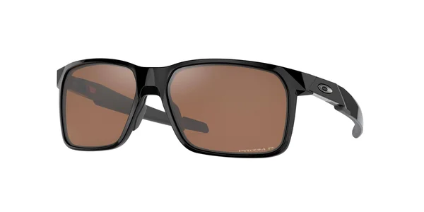 Oakley OO9460 Portal x Sunglasses - 946013 Polished Black/Prizm Tungsten Polar