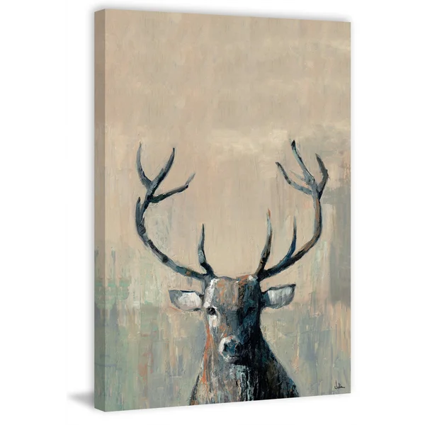 Marmont Hill What Up Buck Canvas Wall Art, Size: 60 inch x 40 inch
