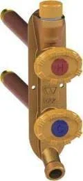 Woodford Model V22 (Vertical) Hot and Cold Outdoor Wall Faucet - PX - 1/2-in. PEX Tubing, 22-in.
