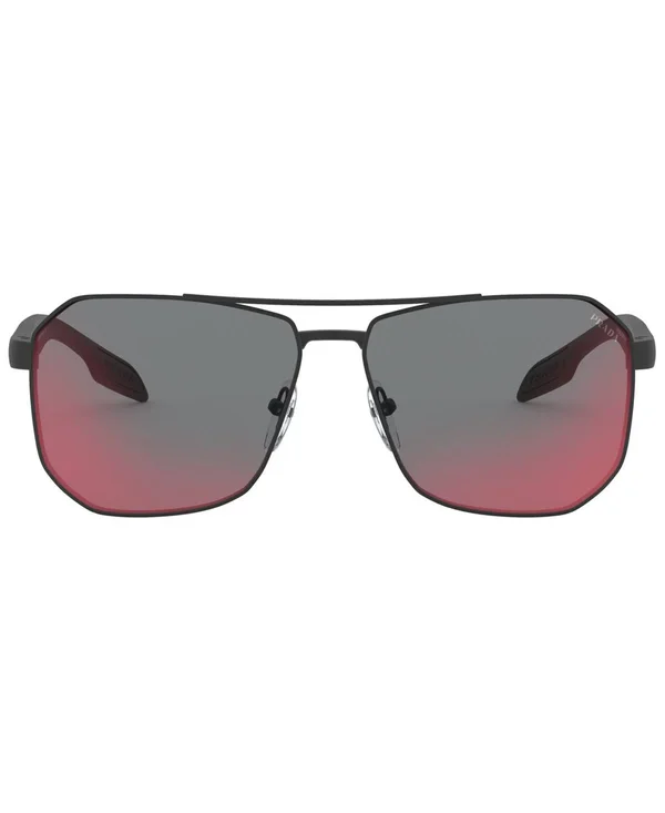 Prada Linea Rossa PS 51VS DG09Q1 Black Rubber