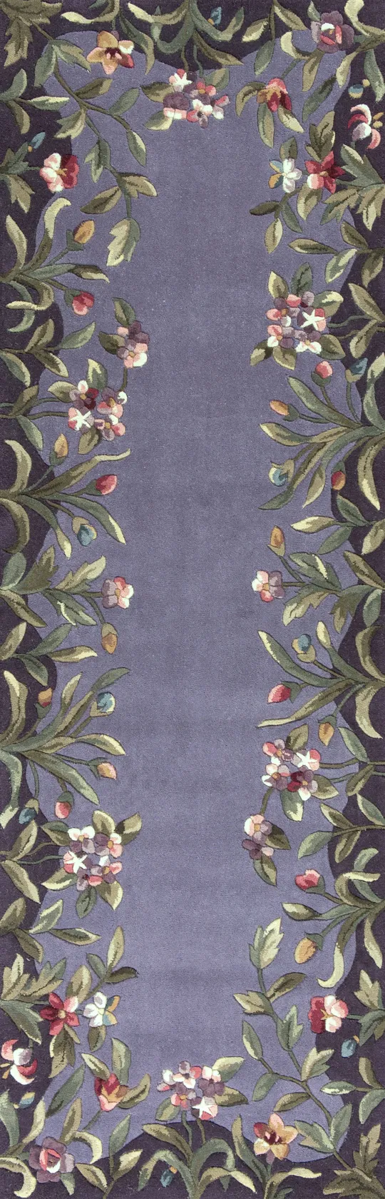 Kas Emerald 9006 Lavender Garden Area Rug - 2&6x22 x 8& Runner