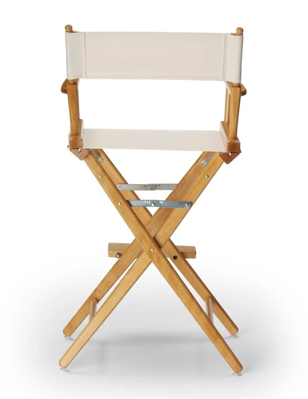 Telescope Casual World Famous Bar Height Director Chair, Varnish - Black
