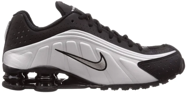 Nike Shox R4 &Black, Metallic Silver&