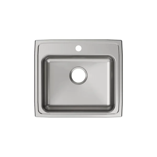 Elkay LRAD2219651 Lustertone Single Bowl Kitchen Sink