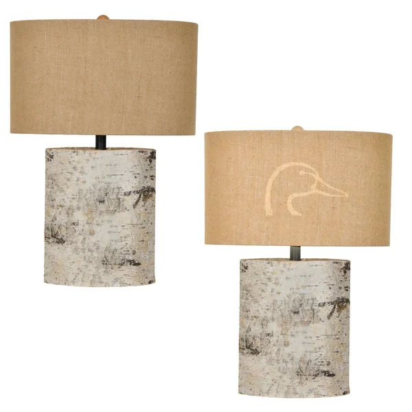 Crestview Collection 24.5x22 Birch Wood Table Lamp