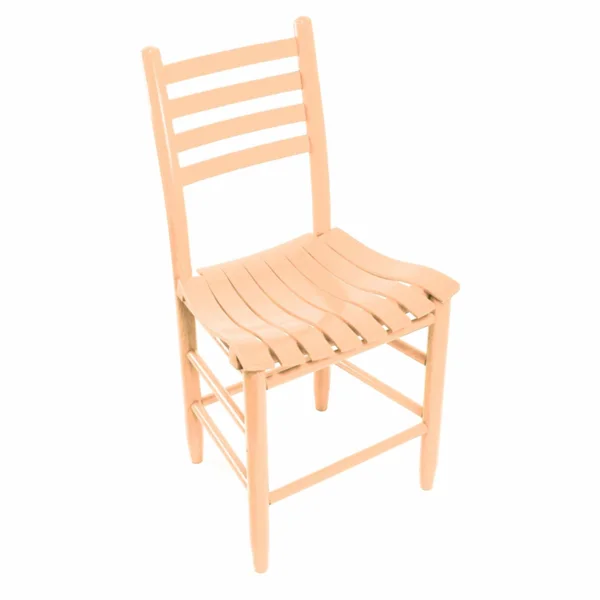 Dixie Seating Asheville Wood Ladderback Dining Chair NO. 33S Coastal Tan, Beige