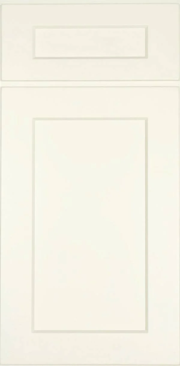 Wilora Hawthorne Shaker Antique White 30x22 x 34.5x22 x 24x22 Sink 2 Doors, 2 False Drawers Base Cabinet, High-Density Fiberboa