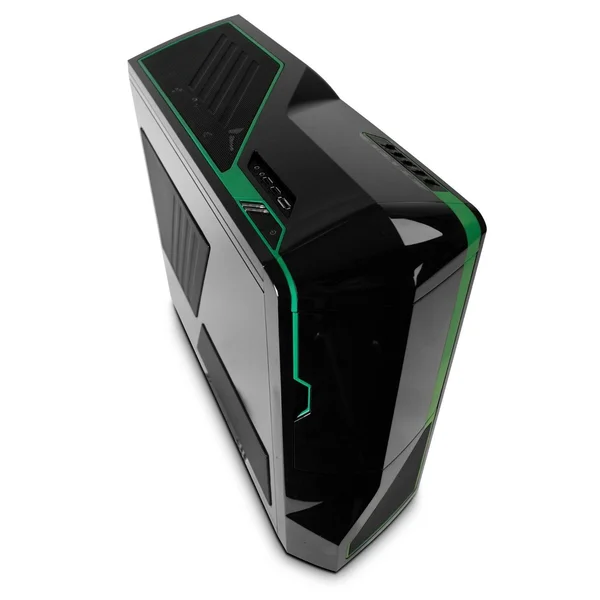Nzxt Phantom ATX Full Tower Computer Case Black and Green (PHAN-002GR)