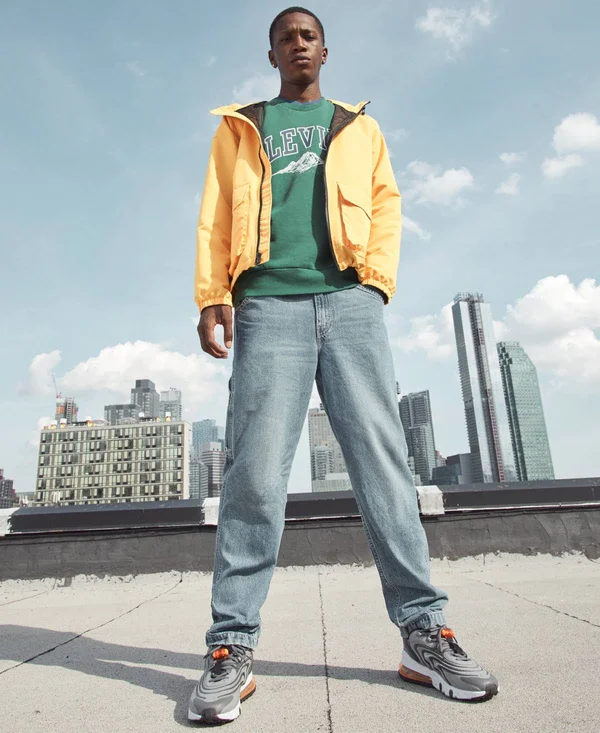 Levi&s Men's Tapered Carpenter Jeans - Portland Skies