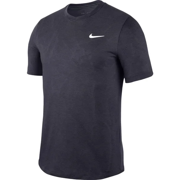 Nike Men's Court Dry Challenger Short Sleeve Tennis Top - BV0766-S20