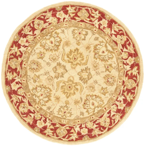 Safavieh Anatolia Ivory/Red Area Rug - 4' x 6'