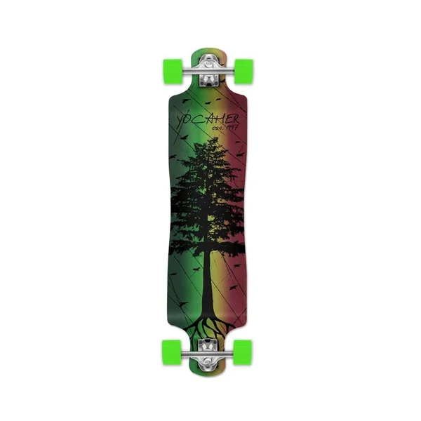 Yocaher Lowrider Longboard Complete - in The Pines : Blue