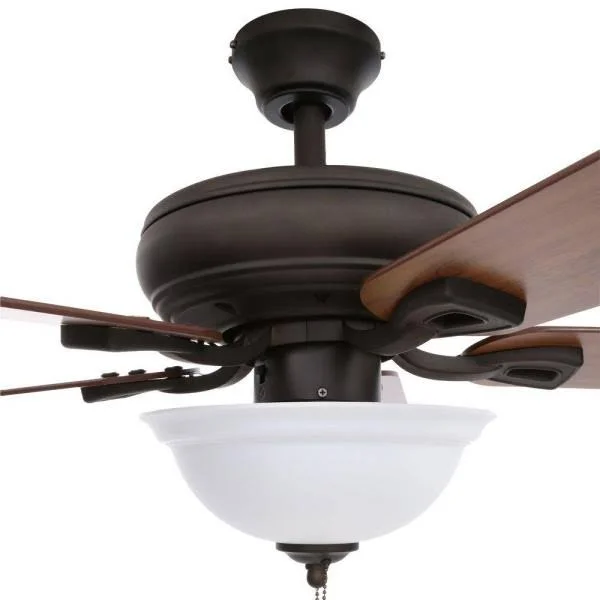 Hampton Bay 51564 Rothley 52 in. Indoor Oil-Rubbed Bronze Ceiling Fan