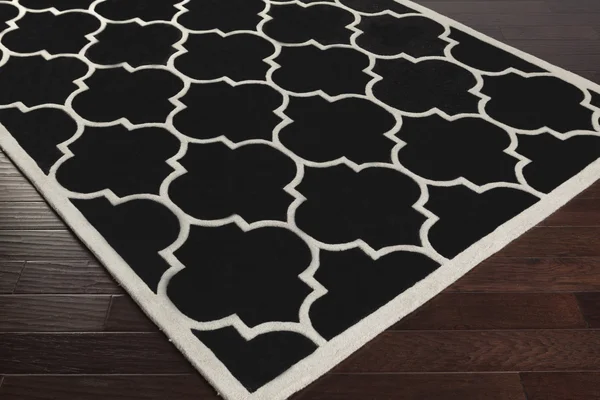 Artistic Weavers Transit Piper 2&3 inch x 12& Runner Area Rug, Black