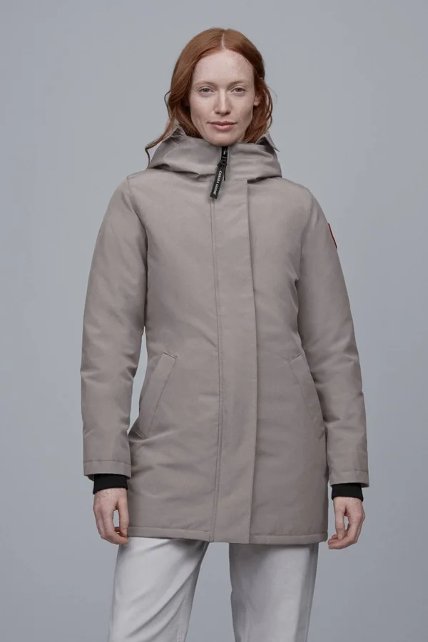 Canada Goose Victoria Parka (Women - Moonstone Grey, S)