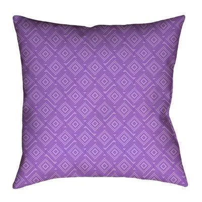 Bueschel Throw Pillow Latitude Run Color: Purple - Size: 20x22 x 20x22