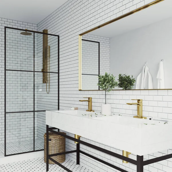 Vigo Davidson Single Hole Bathroom Faucet with Deck Plate in Chrome