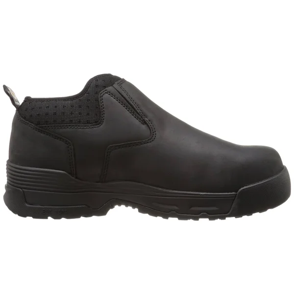 Carhartt Men's 4-Inch Force Waterproof Slip on Boots, Black