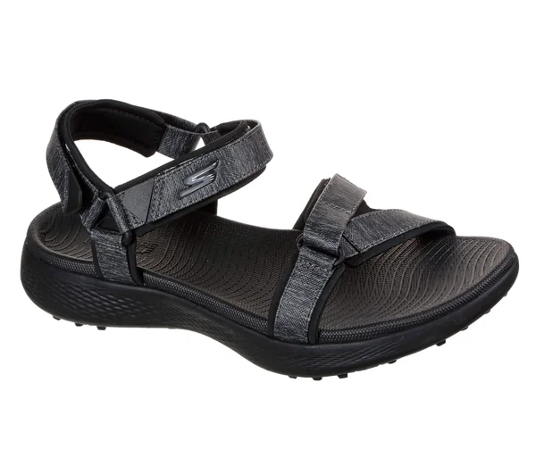 Skechers Women's Go Golf 600 Sandals Size 9, Black