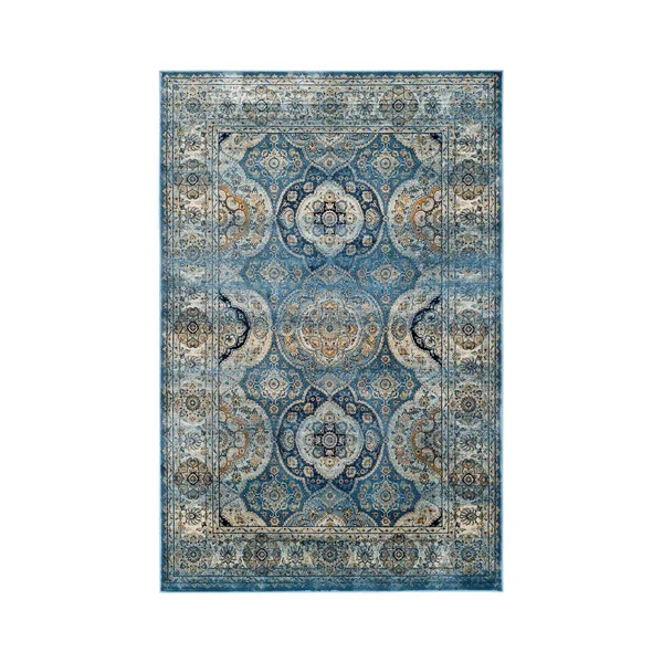 Safavieh Persian Garden Vintage Light Blue & Ivory 4& x 5&-7x22 Rug