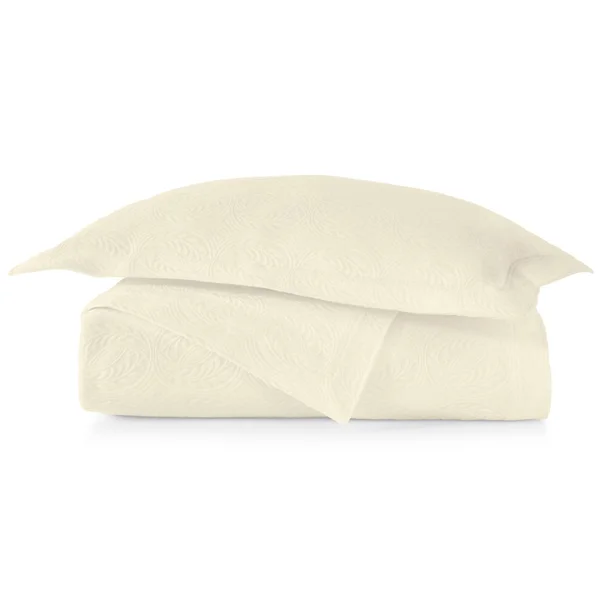 Peacock Alley Vienna Euro Sham - Ivory