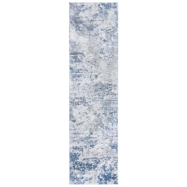 Safavieh Amelia Modern Abstract Rug (9& x 9& Square - Grey/Blue)
