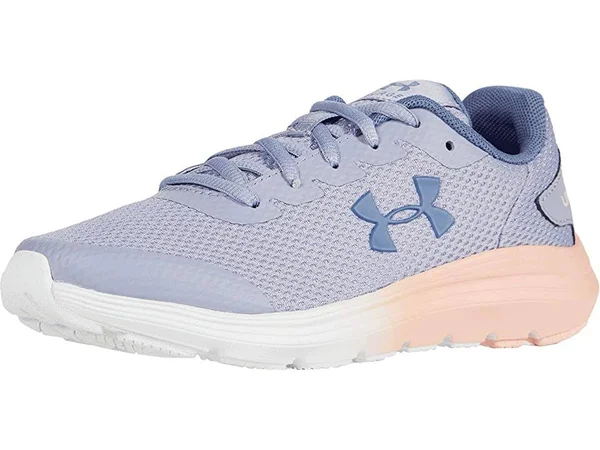 Under Armour Kids& Surge 2 Athletic Shoes - 6.5 - Purple